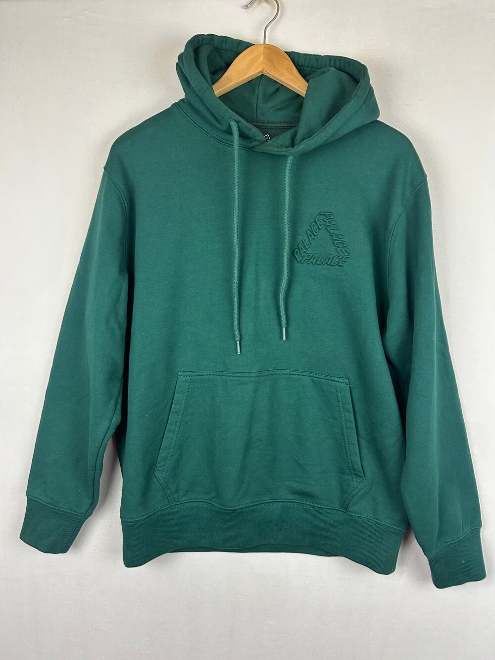 Palace Skateboards 3D Logo DE Boss P3 Hoodie Sweatshirt Forest Green Mens Size M